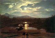 Лунный пейзаж, 1809