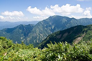 Echigo-Komagatake mountain