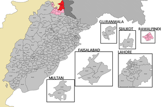 <span class="mw-page-title-main">NA-51 Murree-cum-Rawalpindi</span> Pakistani National Assembly constituency