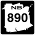 Route 890 shield