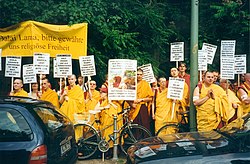 Demonstration in Berlin, Germany, June 1998