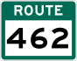 Route 462 Schild