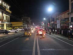 Naga City proper, Panganiban Drive-Tinago night view