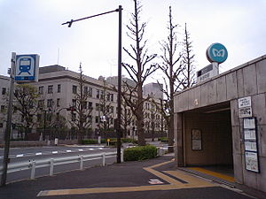 Nagatacho İstasyonu Girişi.JPG