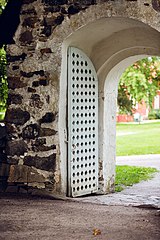 Nagu kyrka porten stigluckan