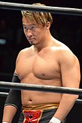 Naomichi Marufuji, three time and 2017 winner of the Global Tag League. Naomichi Marufuji 2016.jpg