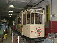 Tw 17 von 1928 der Naumburger Straßenbahn