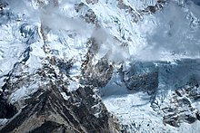 Nuptse, Ice cliffs, Ice and snow, Nepal, Himalayas.jpg