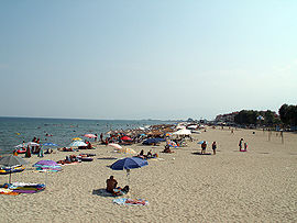 Плажата на Олимпскиот Брег