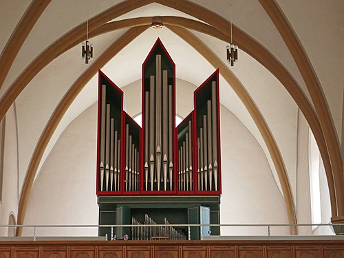 Organ at Monastery Church Haydau, Altmorschen, Hesse, Germany