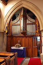 Thumbnail for File:Organ side view, St Marys church, Frittenden - geograph.org.uk - 2920571.jpg