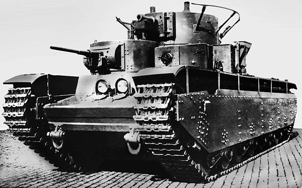 T-35B tank of 1934-35 production series, date unknown