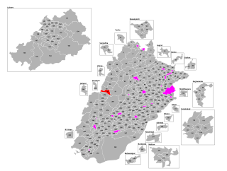 <span class="mw-page-title-main">PP-93 Bhakkar-V</span> Constituency of the Punjabi Provincial Legislature, Pakistan