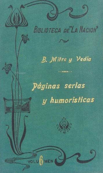 File:Paginas serias y humoristicas - Bartolome Vedia y Mitre.pdf
