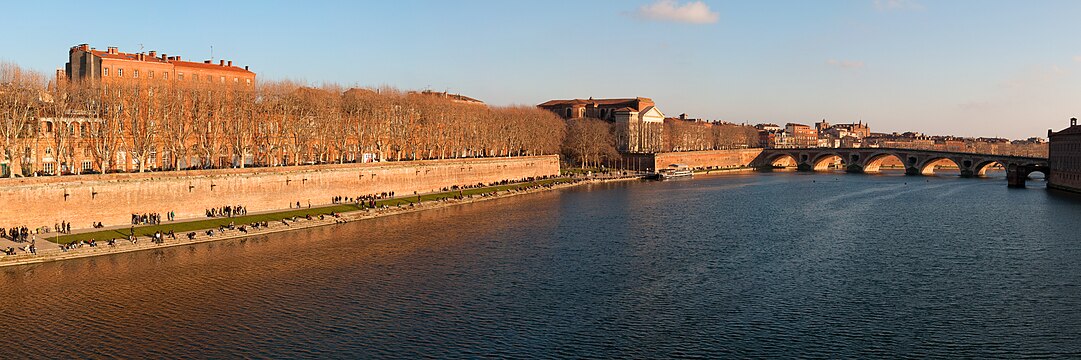 Quays of the Garonne and Pont-Neuf.