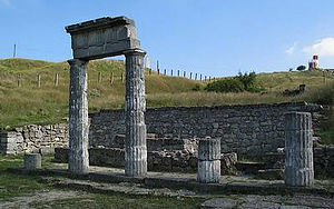 Ruinas de Panticapea en Kerch