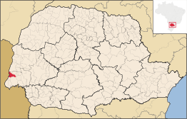 Kaart van Itaipulândia