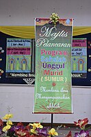 Standing Banner Perasmian