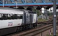 2014-11-08 43312 heads a southbound East Coast HST at Peterborough.