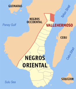 Kaart van Vallehermoso
