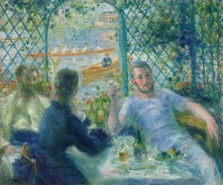 File:Pierre-Auguste Renoir - Lunch at the Restaurant Fournaise (The Rowers' Lunch) - 1922.437 - Art Institute of Chicago.jpg