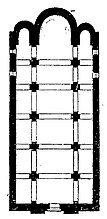 Plan for kirken.