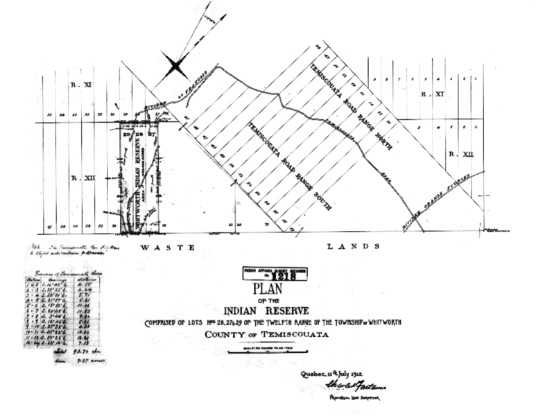 File:Plan of the Indian Reserve - Whitworth.png