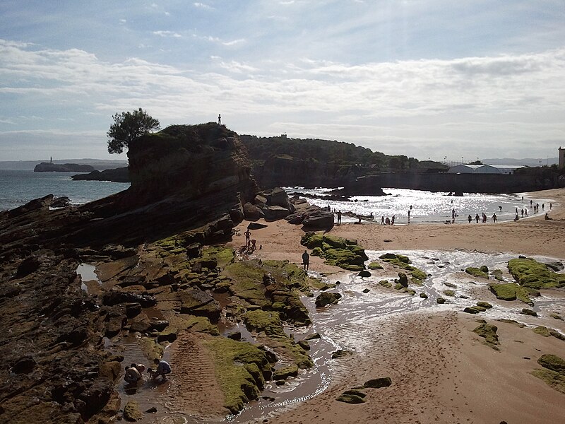 File:Playa de la Magdalena, Santander.jpg