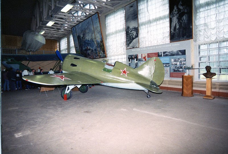 File:Polikarpov I-16 Replica of the Polikarpov I-16. ADDITIONAL INFORMATION- The Polikarpov I-16 is a diminutive fighter, nicknamed Ishak, Ishachok (Donkey, Burro) by Soviet pilots, prominently featured in (18386805072).jpg