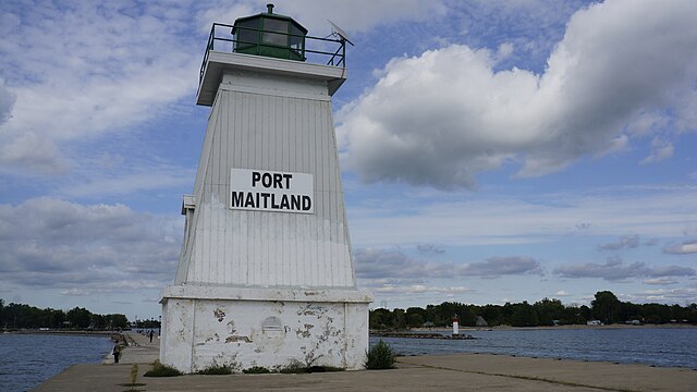 Grand River at Port Maitland