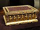 Portable Altar of Countess Gertrude, shortly after 1038, from the Guelph Treasure, German, Lower Saxony, gold, enamel, porphyry, gems, pearls, niello - Cleveland Museum of Art - DSC08528.JPG