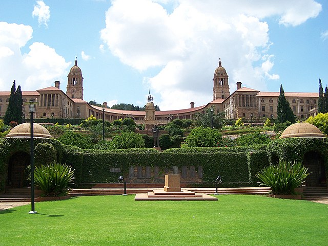 Union Buildings, sydło knježerstwa