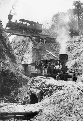 <span class="mw-page-title-main">Ellis and Burnand Tramway, Ongarue</span> Bush tramway in New Zealand, 1922 to 1958