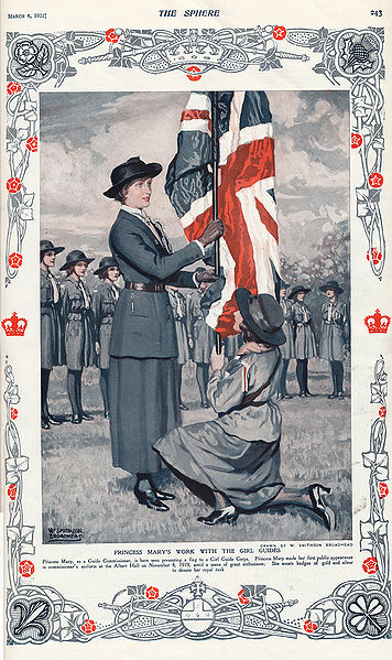 File:Princess Mary, Girl Guides, 1922.jpg