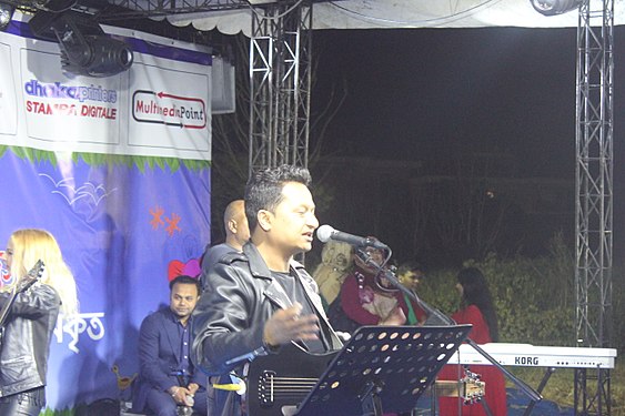 Pritom Ahmed in a Program on Boishakhi Mela 2018