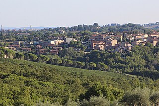 Quercegrossa Frazione in Tuscany, Italy