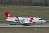 Rega - швейцарская машина скорой помощи Canadair CL-600-2B16 Challenger 604; HB-JRA @ ZRH; 21.03.2012 (7003422119).jpg 