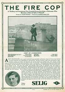 Dépliant de sortie pour LE FIRE COP, 1912.jpg