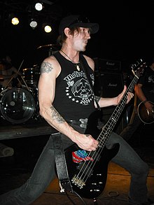 Rich Mullins playing with Karma to Burn in 2009 at the Greene Street Club in Greensboro, North Carolina Rich Mullins1.JPG