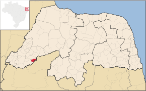 Kart over João Dias