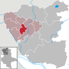 Location of the municipality Rohrberg in the Altmarkkreis Salzwedel