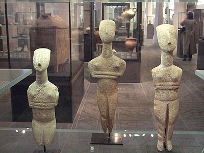 Figurine feminine din Grecia cicladica