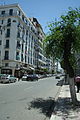 La rue Belouizdad (ex-rue de Lyon), vers l'école primaire (ex-école Chazot)