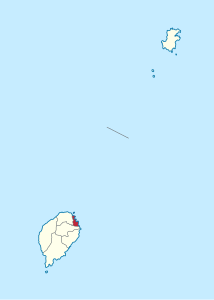 Distretto di Água Grande – Localizzazione