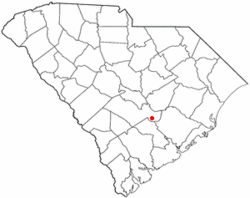 Lage in Orangeburg County, South Carolina