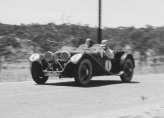 G.Brownsworth placed fourth, set the fastest race time and set the fastest lap driving an SS Jaguar 100 SS Jaguar 100 of G. Brownsworth.jpg