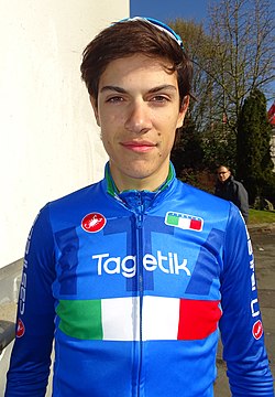 Stefano Oldani nuorten Pariisi–Roubaix'ssa 2016.