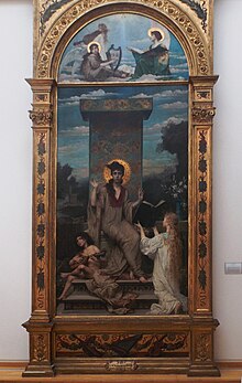 Sainte-Cécile, af Guillaume Dubufe, 1878, Musée d'art Roger-Quilliot - 01.jpg