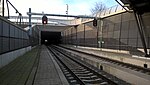 Залізничний тунель у напрямку Зволле