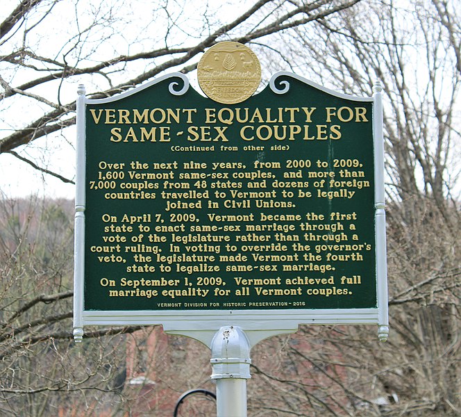 File:Same-sex Equality in Vermont marker - rear.jpg